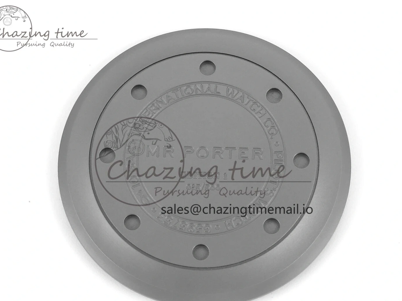 MIROTIME 0124 Affordable Big Pilot IW329703 M+F 1:1 Best Edition Black Dial on Black Nylon Strap MY 7004